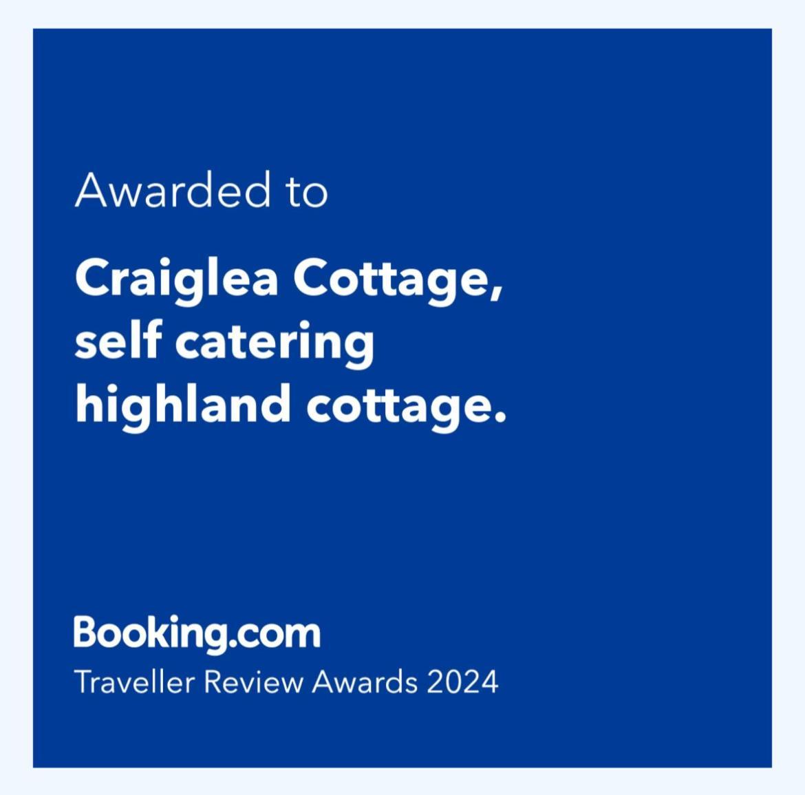 Craiglea Cottage, Self Catering Highland Cottage. Fort William Exterior photo